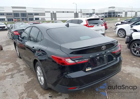 2025 Toyota Camry Le из США, поврежденный, VIN 4T1DAACK4SU110929